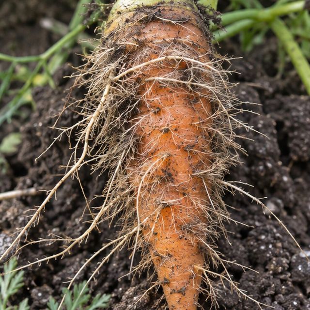 Roots grow many fine hairs and taste bitter.