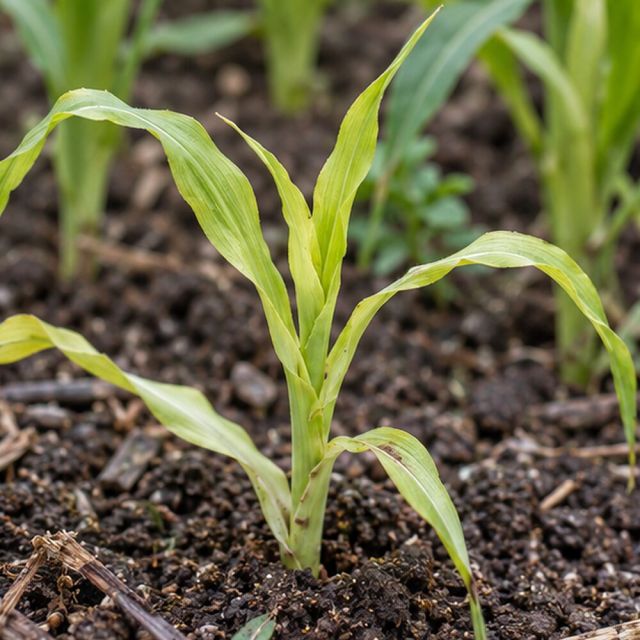 New growth is thin and undersized.