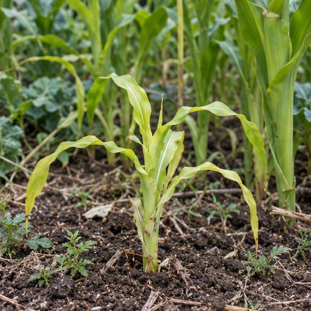 Plants look stuck at one size for weeks.